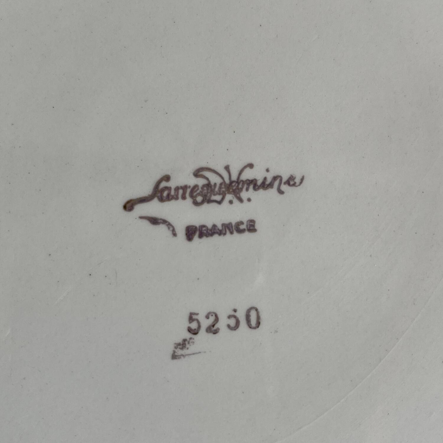 Set dessous de plat et de bouteille Sarreguemines