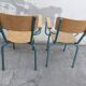 Pair of schoolmaster's chairs