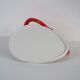 Cheese bell mouse red ceramic design vintage Italy