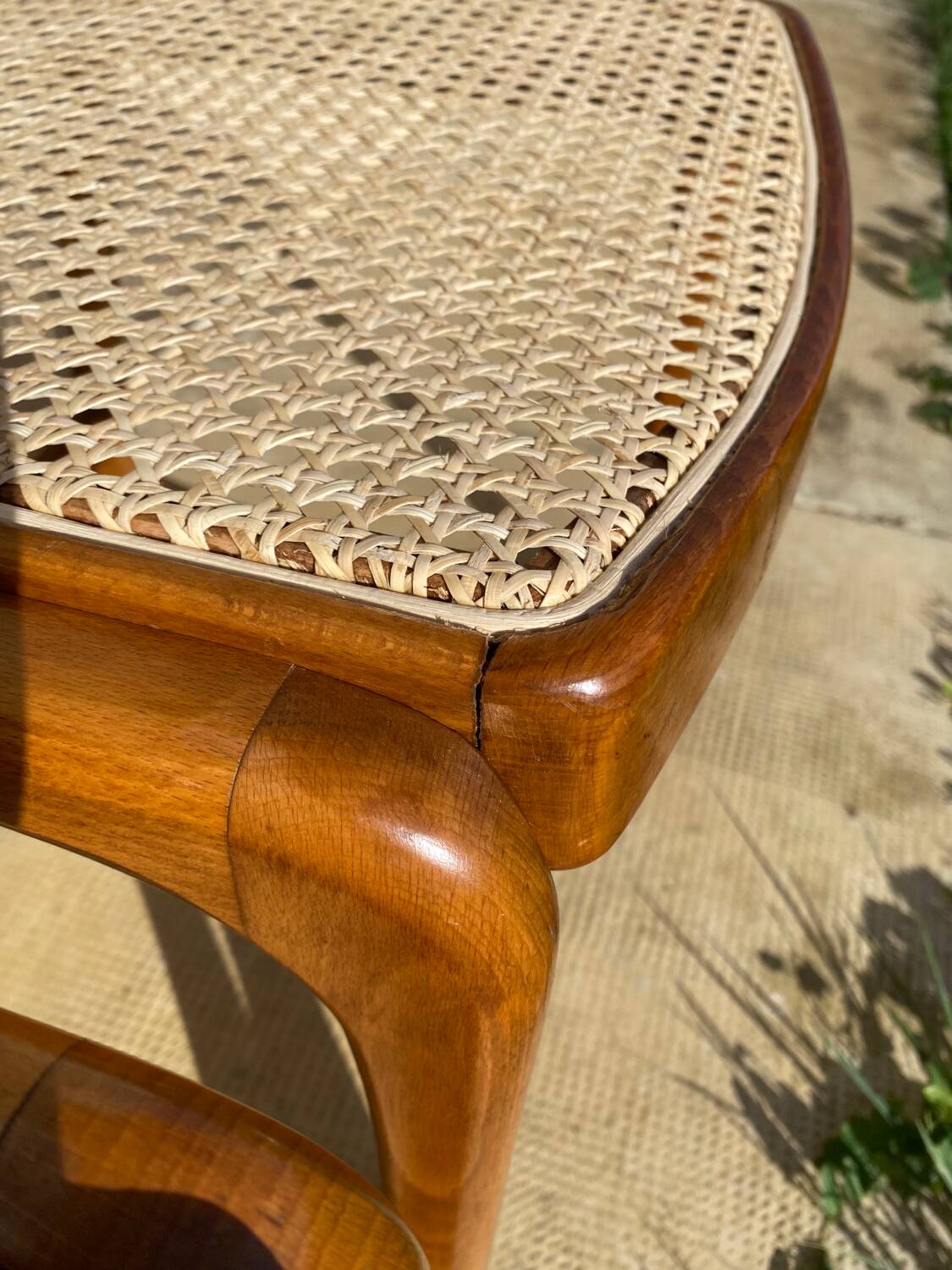 Suite de 4 chaises Baumann « Traineau »