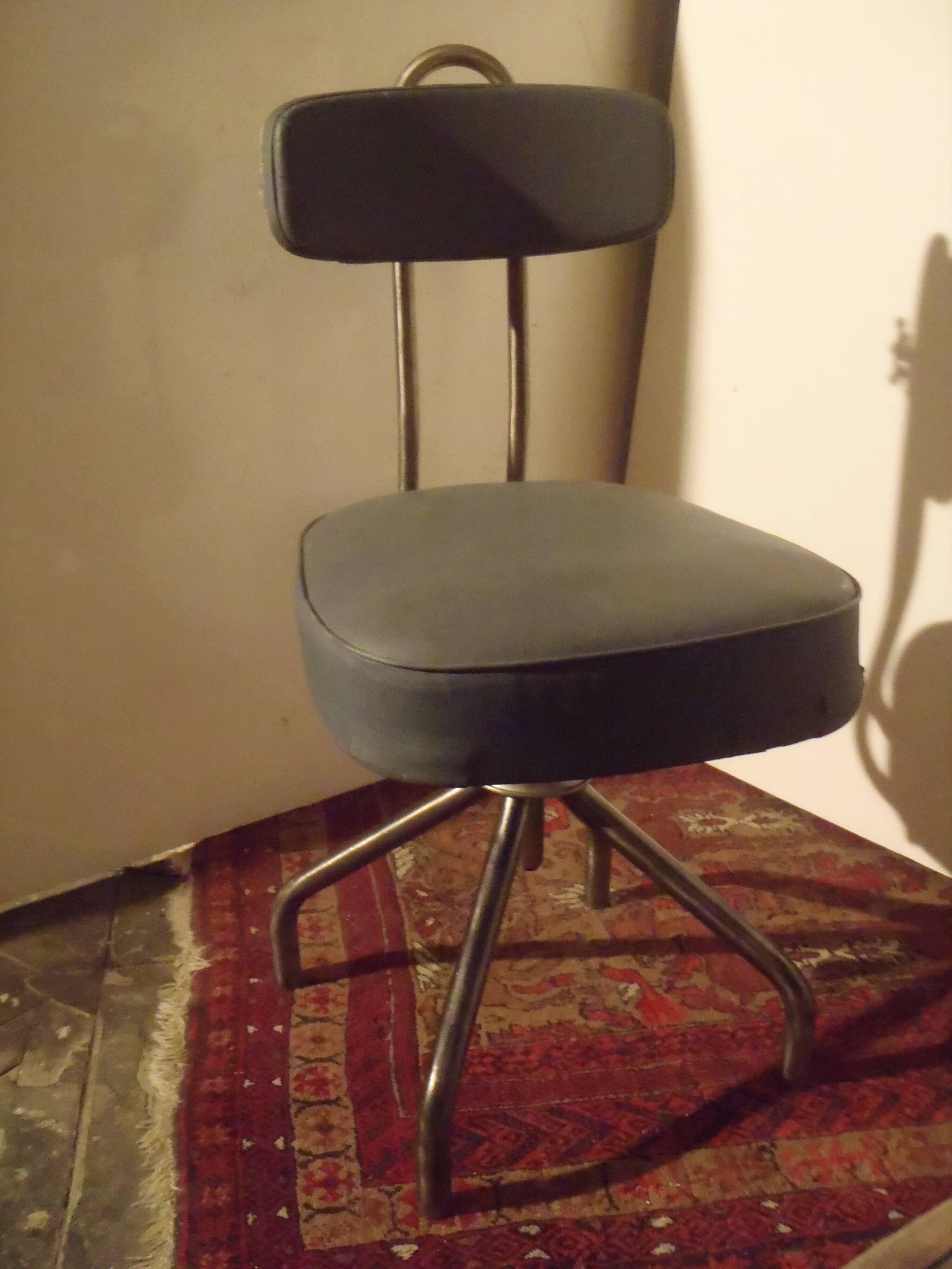Vintage industrial chair "NORI" registered model 1950