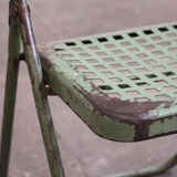 4 chairs of bleachers