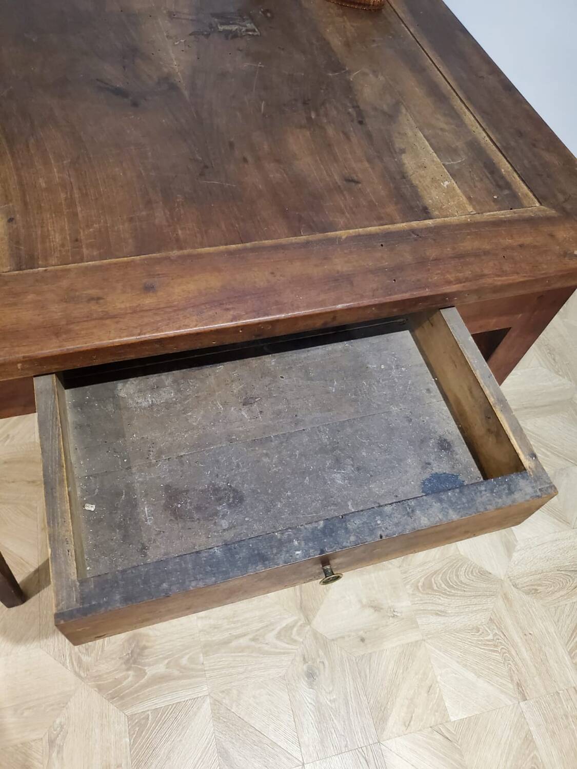 Small wooden table