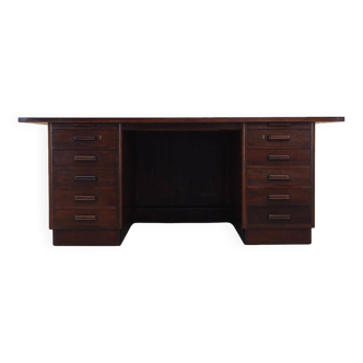 Walnut desk, Danish design, 1960s, production: Denmark