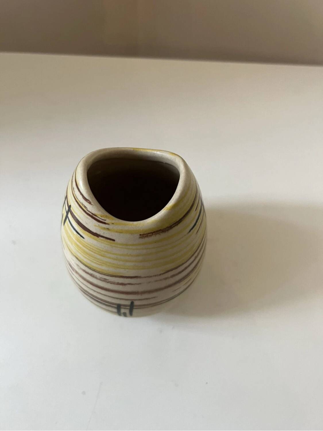Small Vintage West Germany Vase 1970 modernist