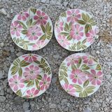 Digoin Sarreguemines soup plates