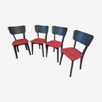 4 chaises années 50