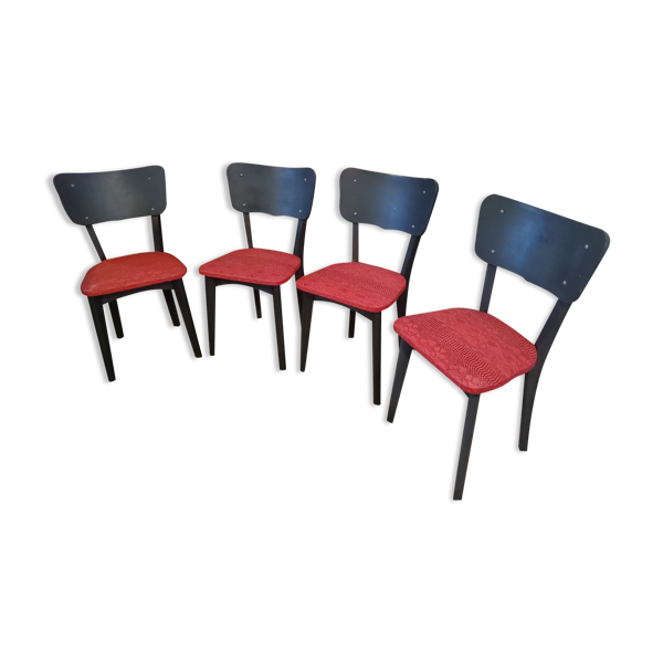 4 chaises années 50