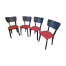 4 chaises années 50