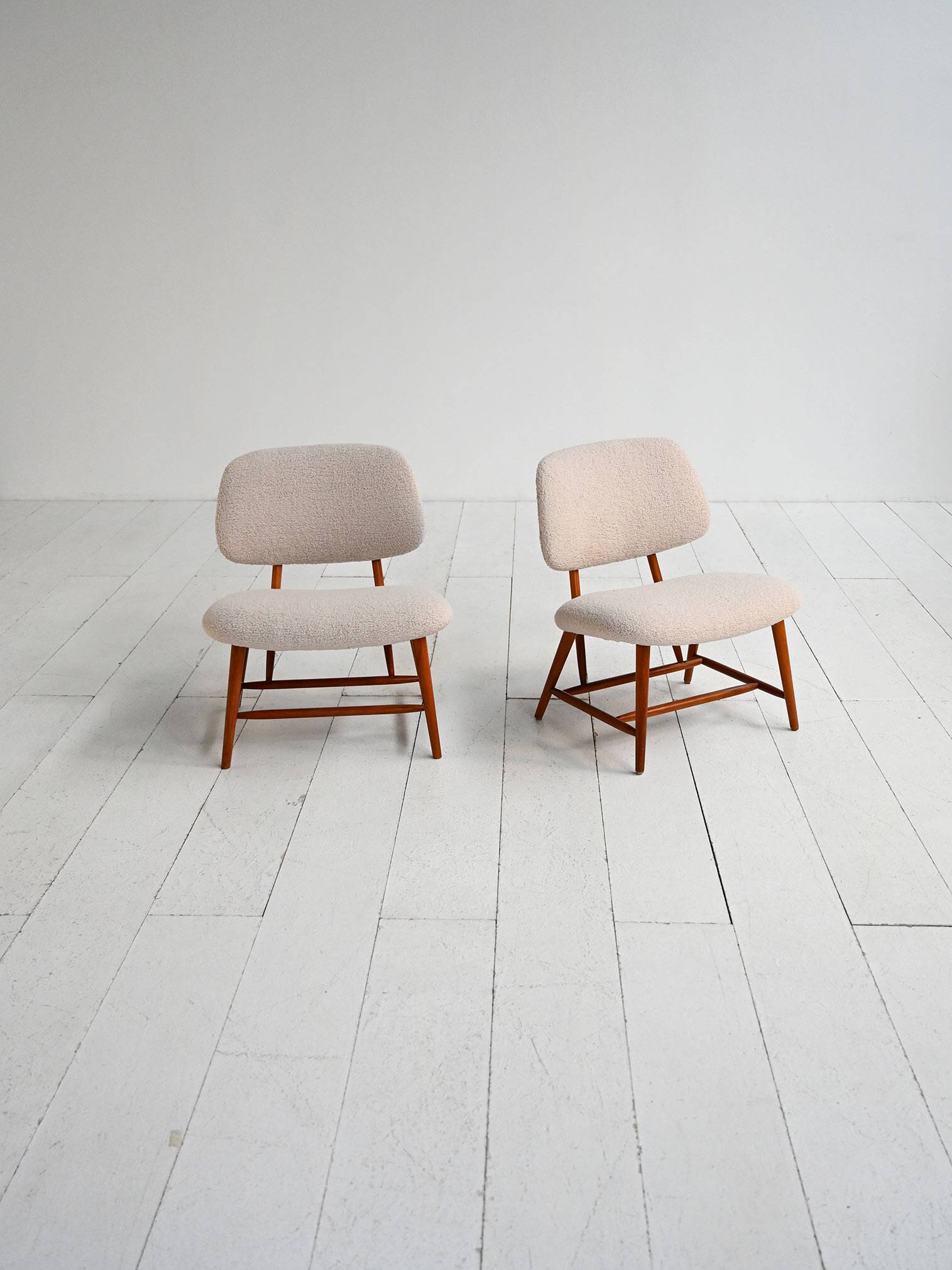 Pair of “Teve” chairs by Alf Svensson for Ljungs Industrier, Sweden 1950s