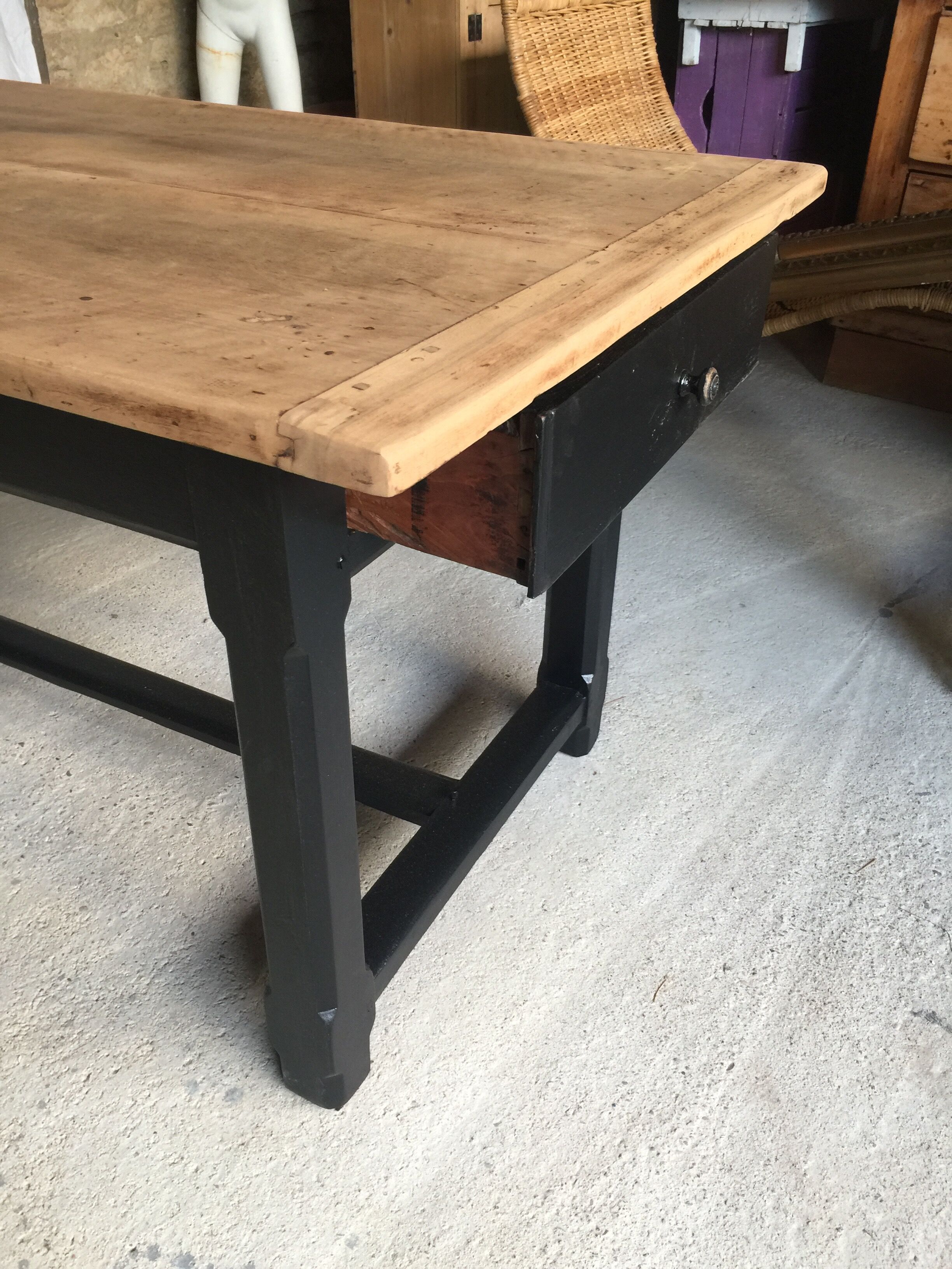 Hall farm table dining