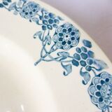 3 vintage Longchamp ironstone soup plates, Christiane model 220511
