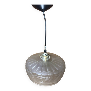 Ancienne Suspension Verre - transparent