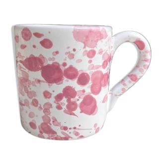 Pink dots mug