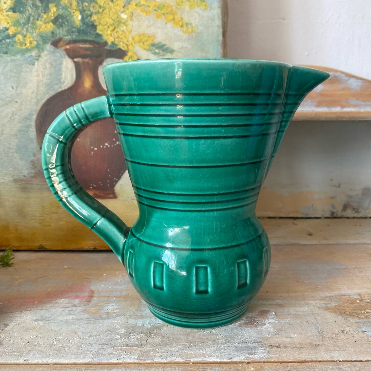 Old Digoin jug from the 1950s.