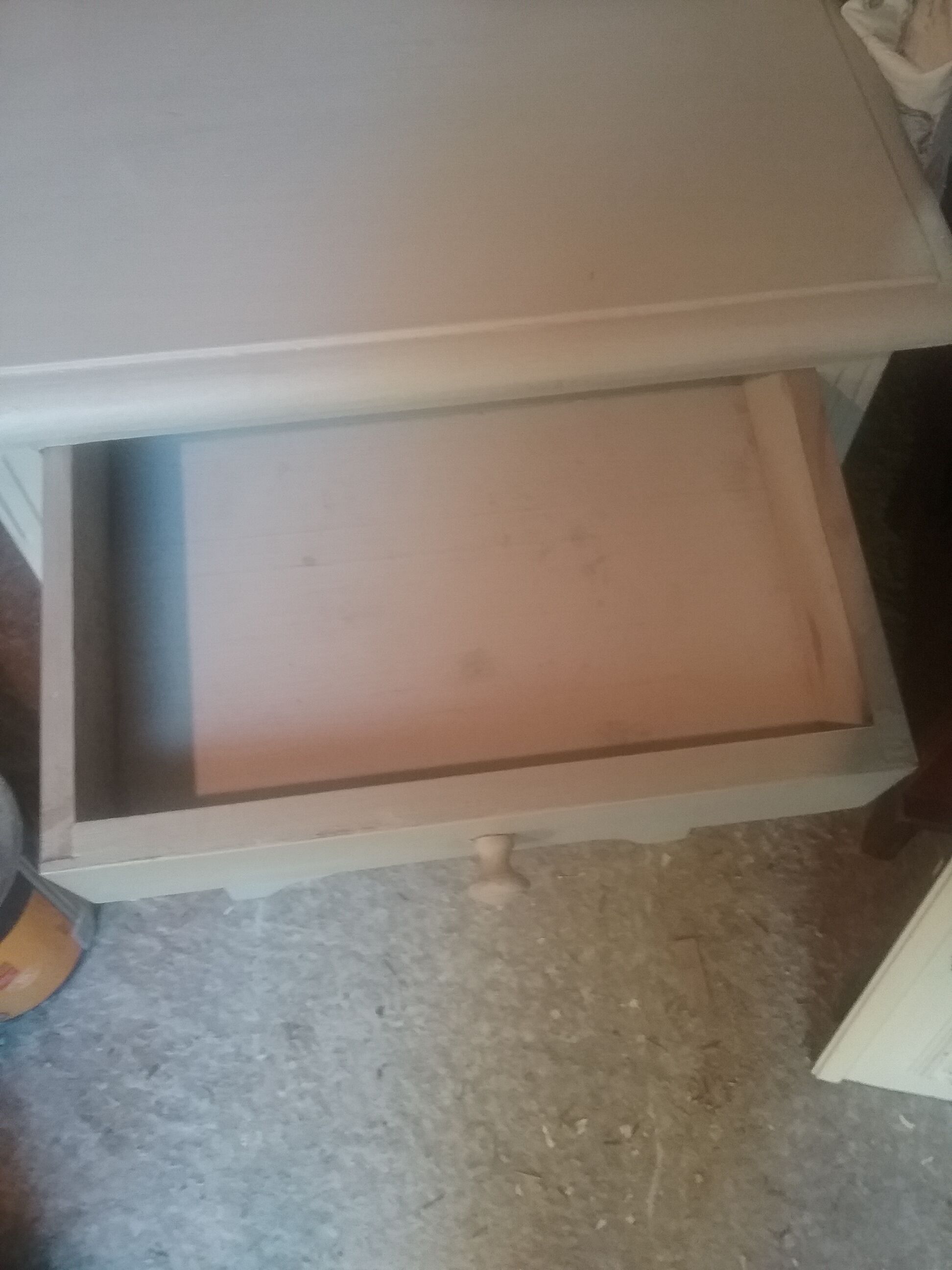 Painted buffet