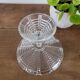 Stemmed glass bowl