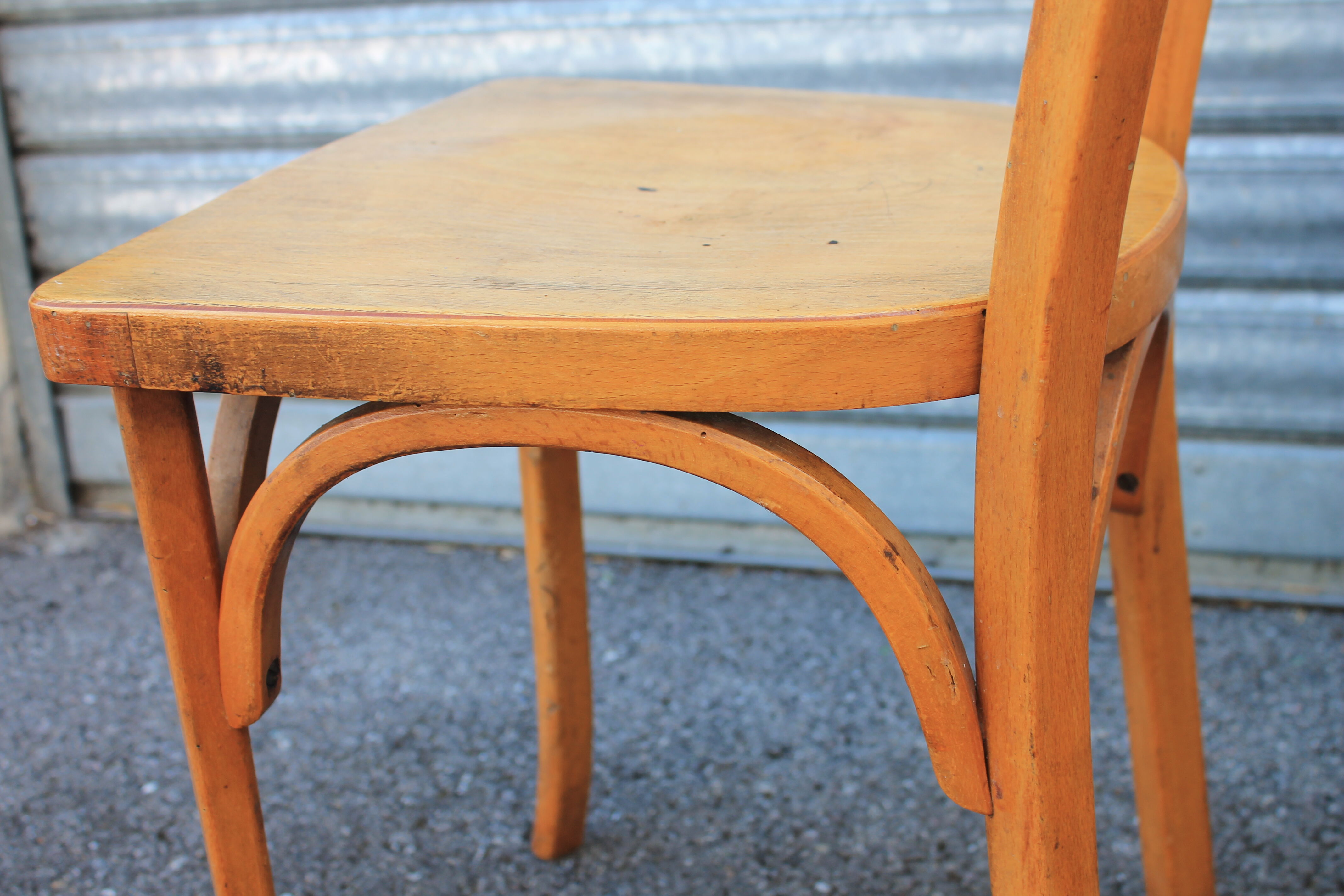Pair of baumann bistro chairs No.56