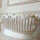 Handmade openwork ceramic fruit bowl