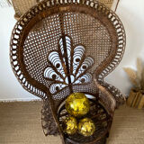 Emmanuelle peacock armchairs