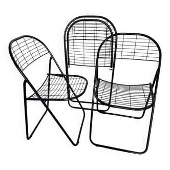 Chaises pliantes vintage Niels Gammelgaard