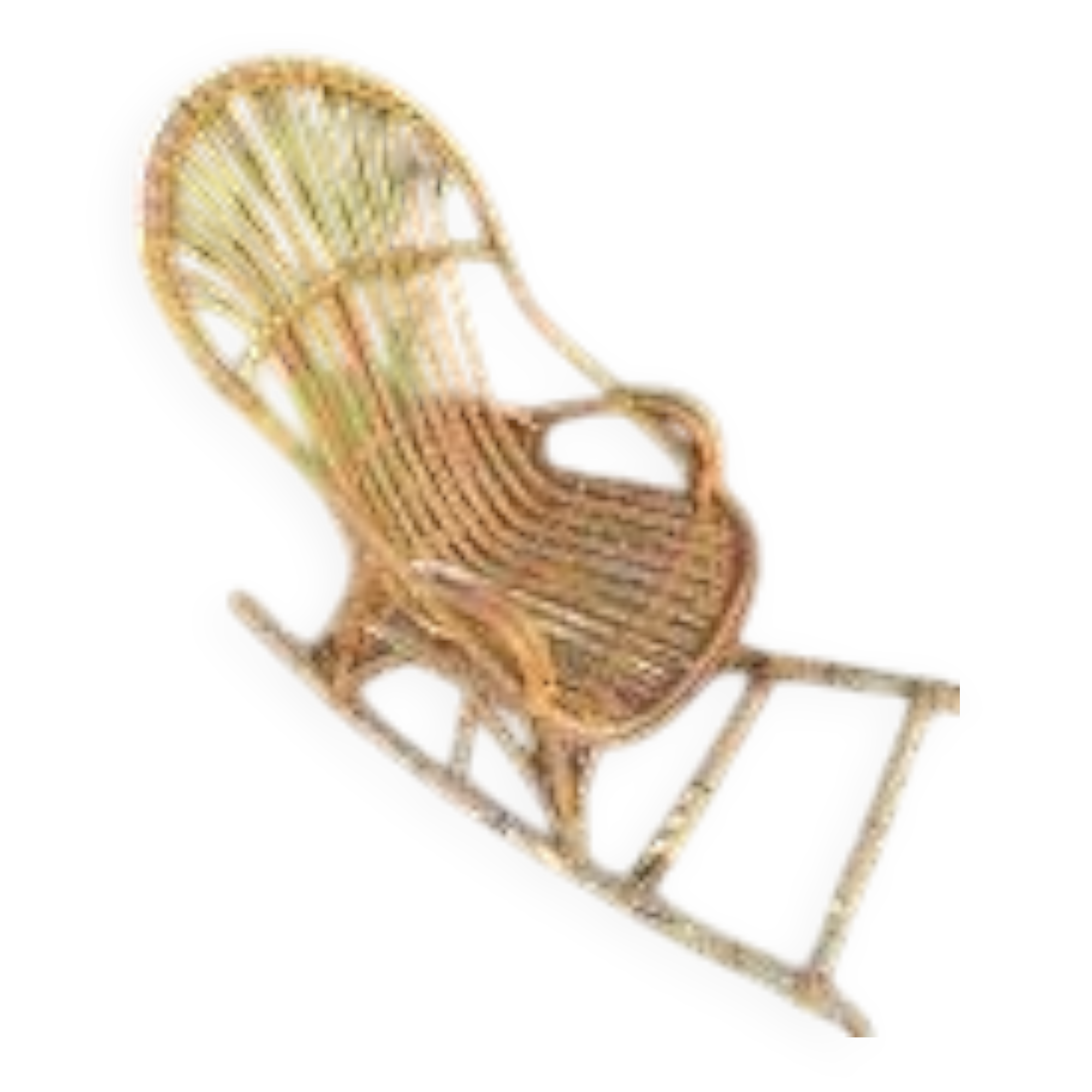 Rattan rocking chair