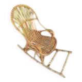 Rocking chair rotin