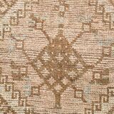 3x9 Brown Cream Classic Persian Runner Rug, 87x283Cm