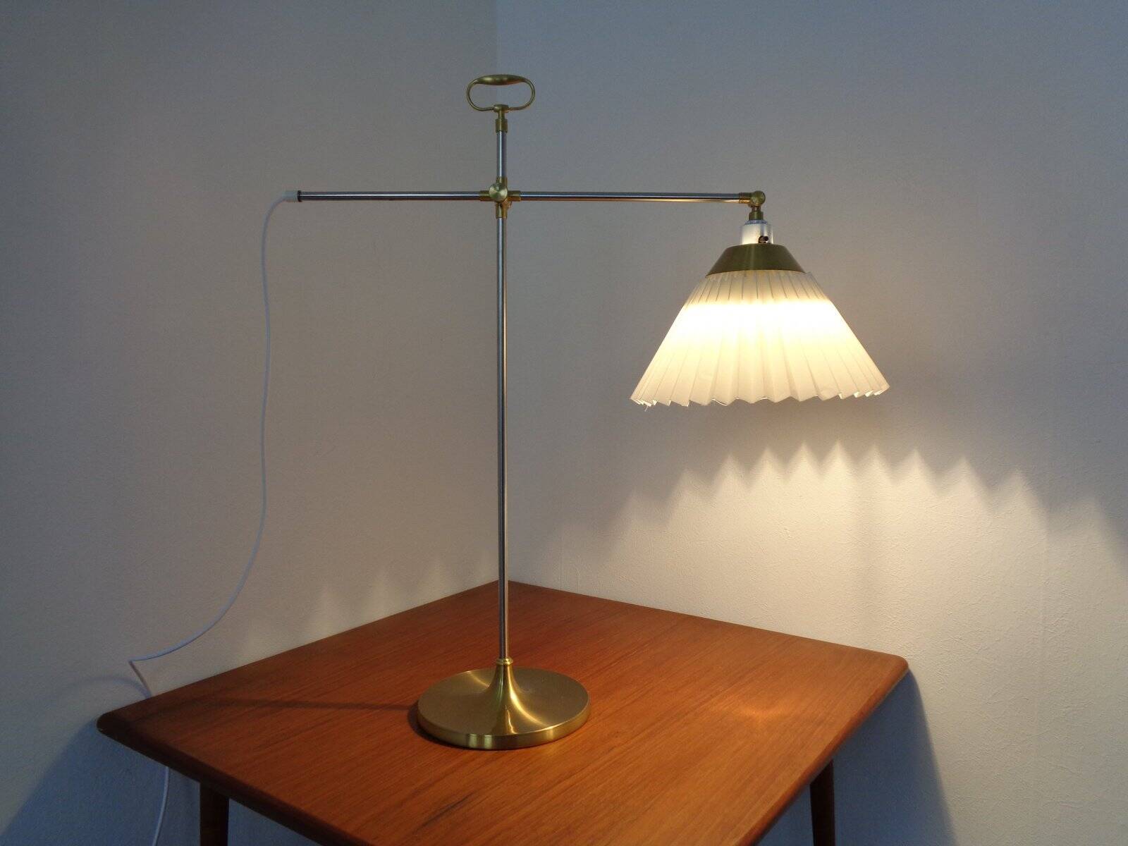 Model 319 Table Lamp by Kaare and Esben Klint for Le Klint, 1960s
