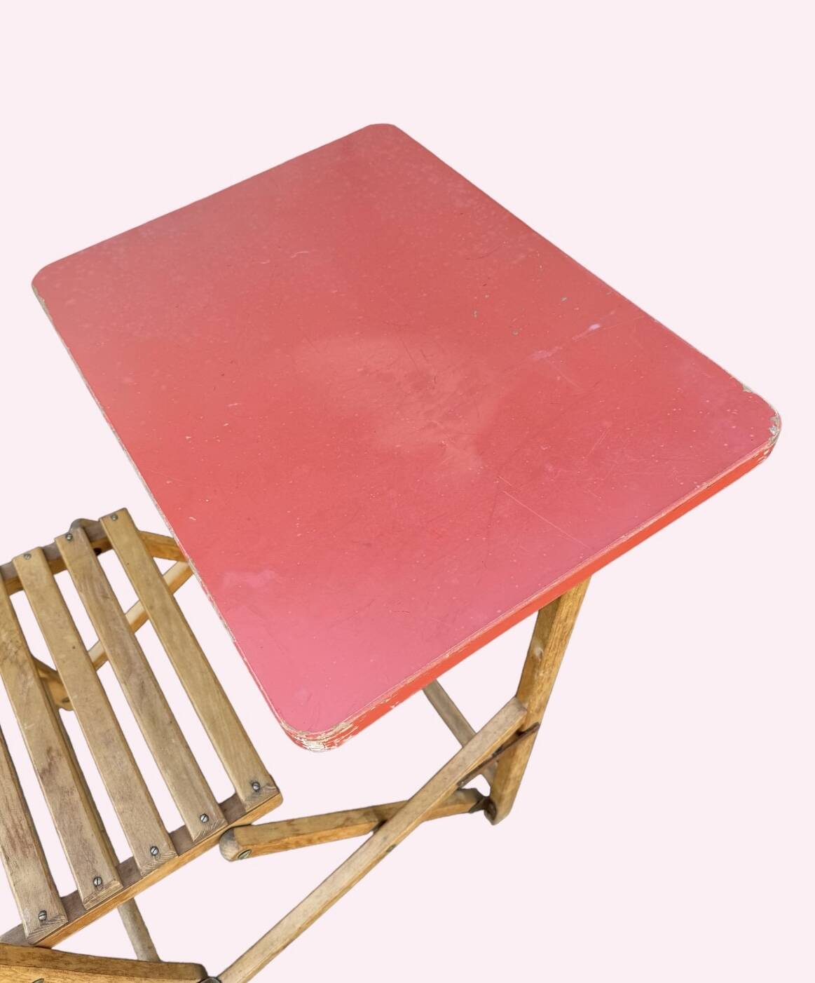 Plideal folding school desk, 1960s