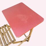 Plideal folding school desk, 1960s