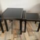 Trio of Pierre Vandel nesting tables from the 70s-80s