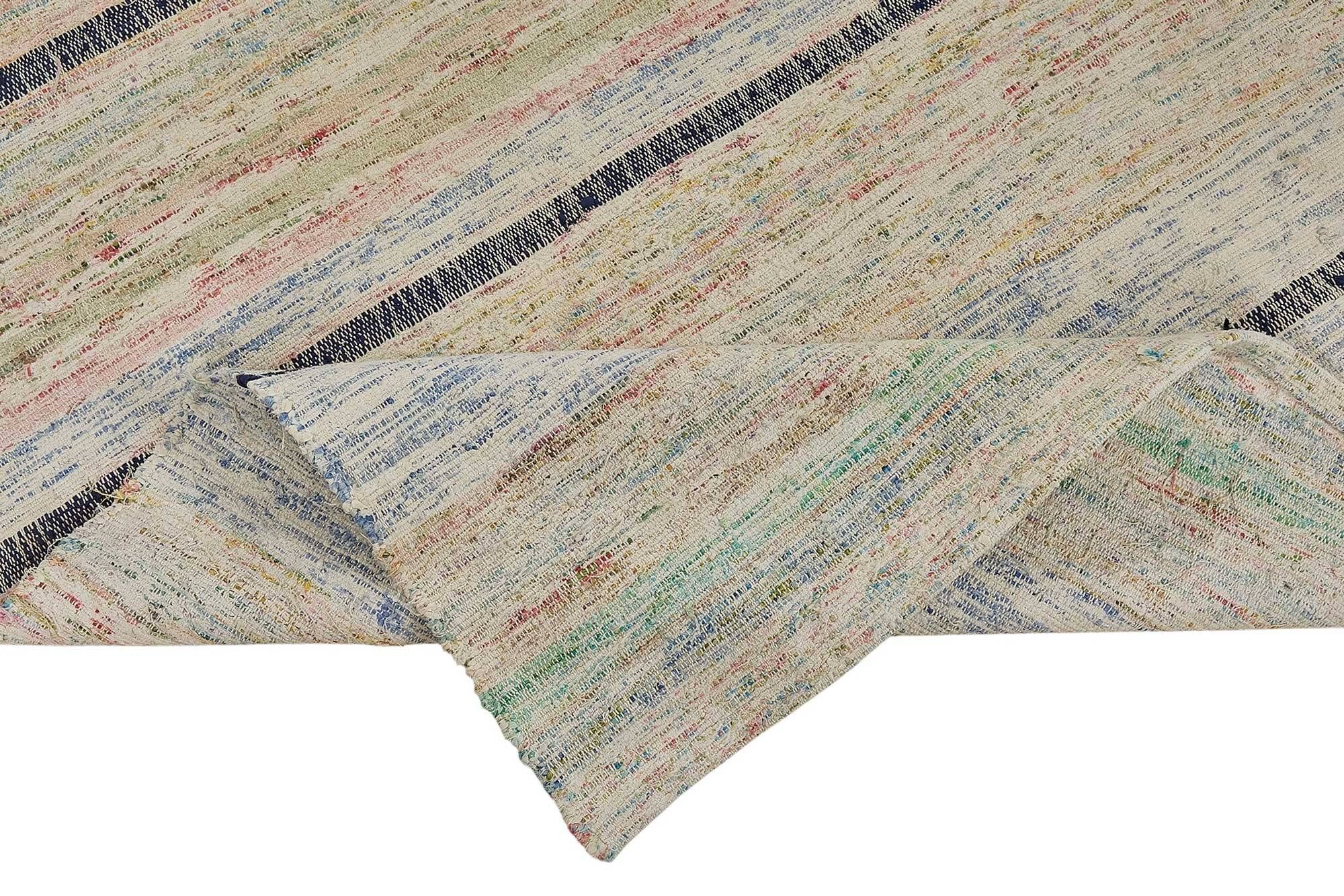 Turkish Handwoven Flatweave Chaput Kilim 203 cm x 287 cm