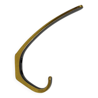 Up to 2 mid-century brass wall hooks by Hertha Baller, Austria, 1950s.