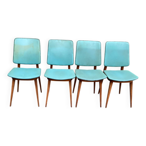 4 chaises à manger scandinaves