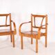 Pair of "organic" armchairs