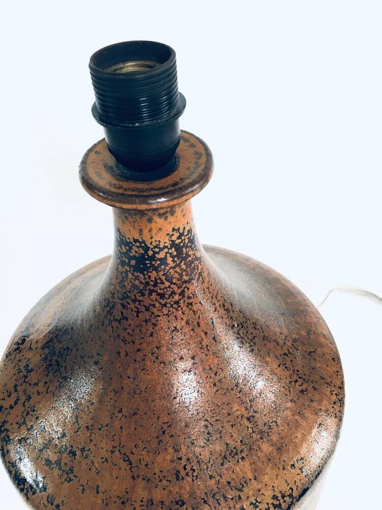 Mid-Century Scandinavian Ceramic Table Lamp from Aypot, Sweden, 1970s