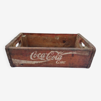 Coca Cola Wooden Crate: KISII