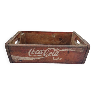 Coca Cola Wooden Crate: KISII