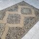 Vintage Turkish hallway rug 143x391 cm