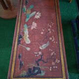 Table basse laque rouge japonaise