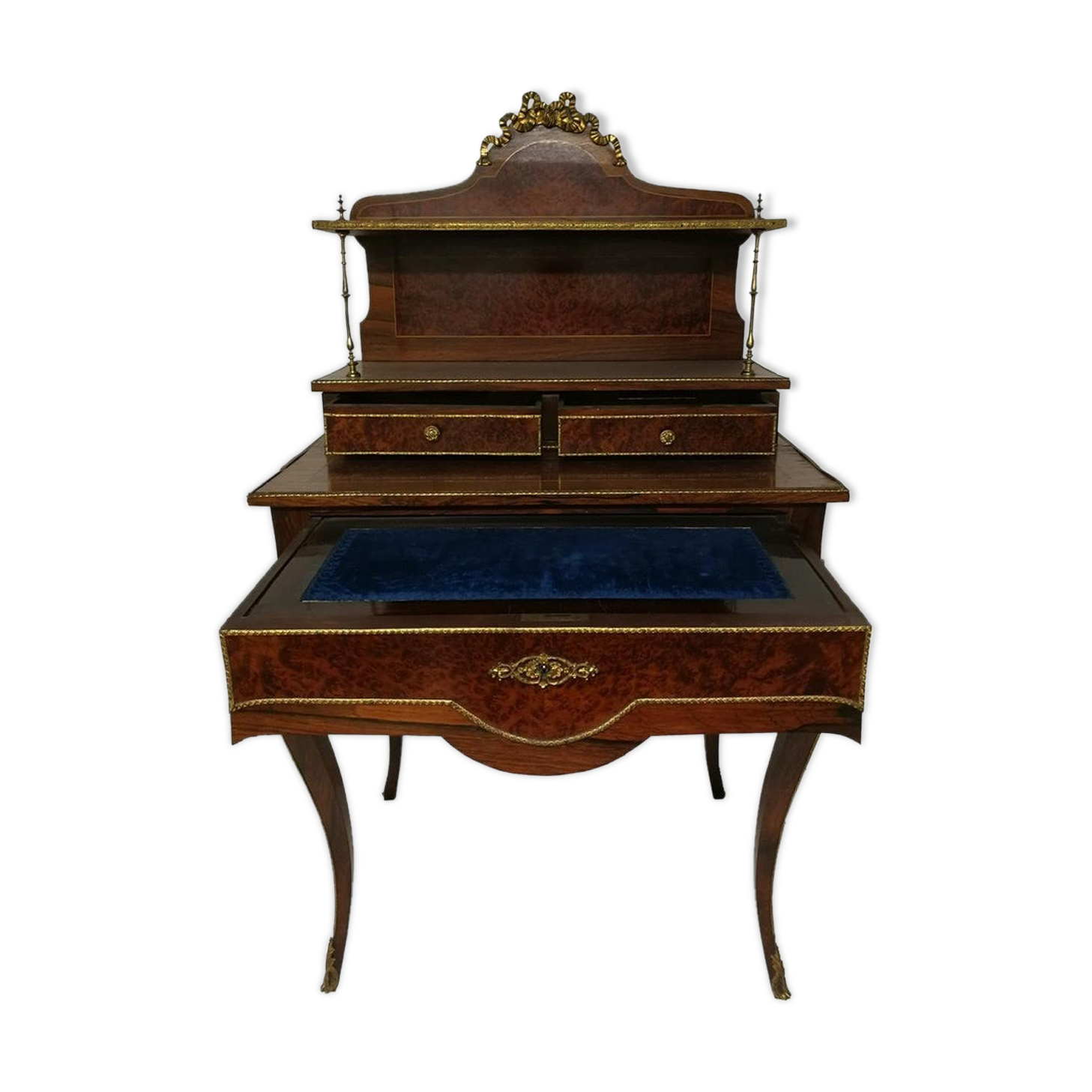 Small cabinet of secretary of Lady Napoleon III French of the 19th century