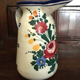 Italian ceramic pitcher