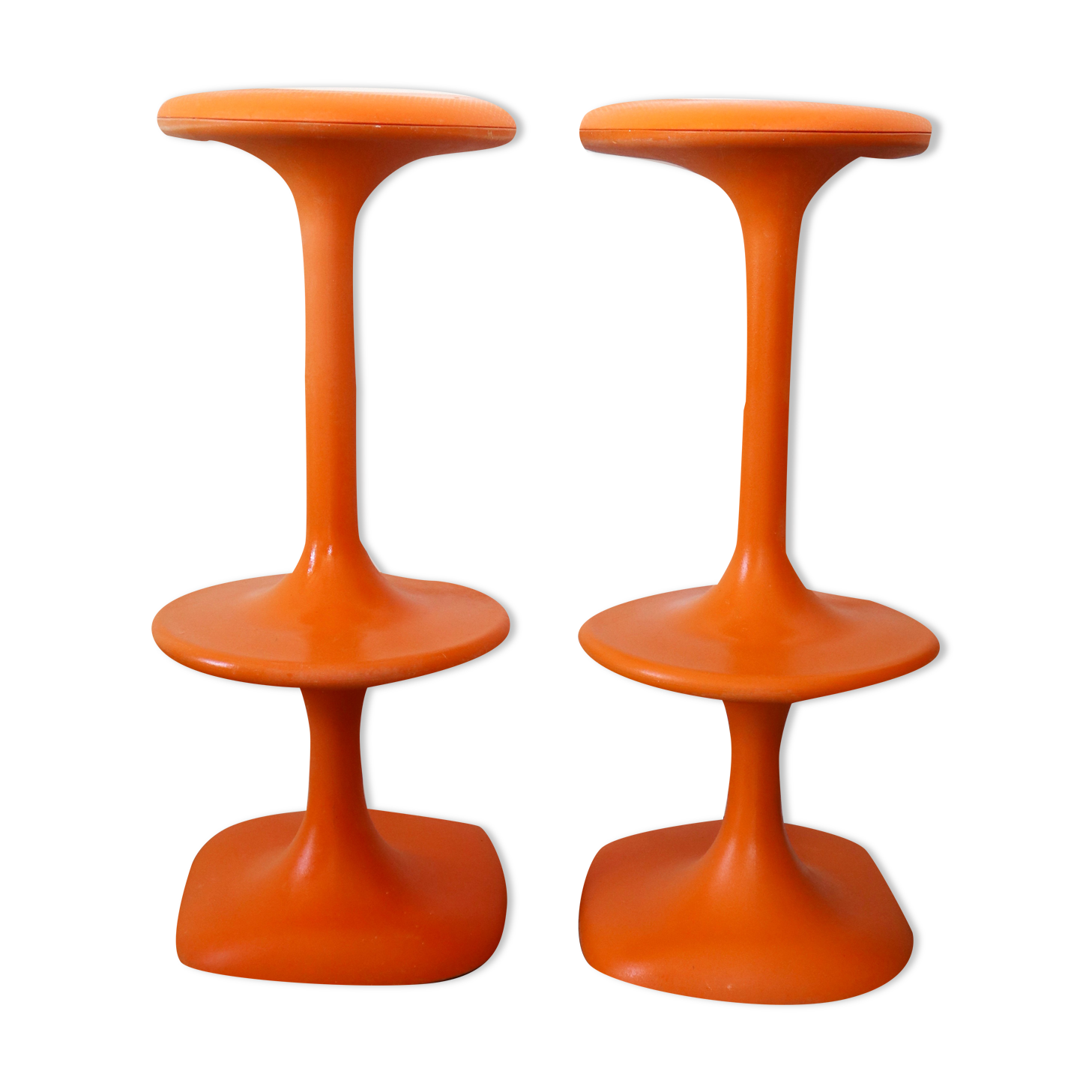 Pair of bar stools model Kant by Karim Rachid