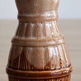 50cl glazed ceramic pitcher with beer barrel decoration