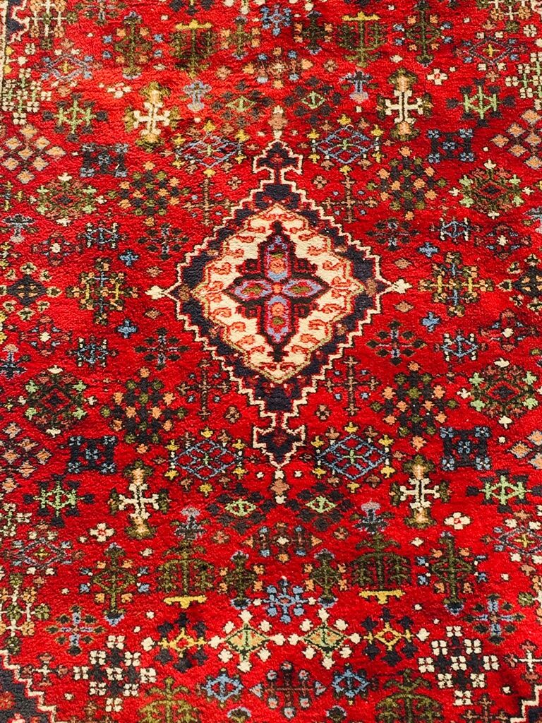 Tapis inde noué main 232 x 165 cm