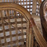 Rattan lounge