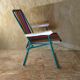 Pair of foldable camping armchairs "lafuma"