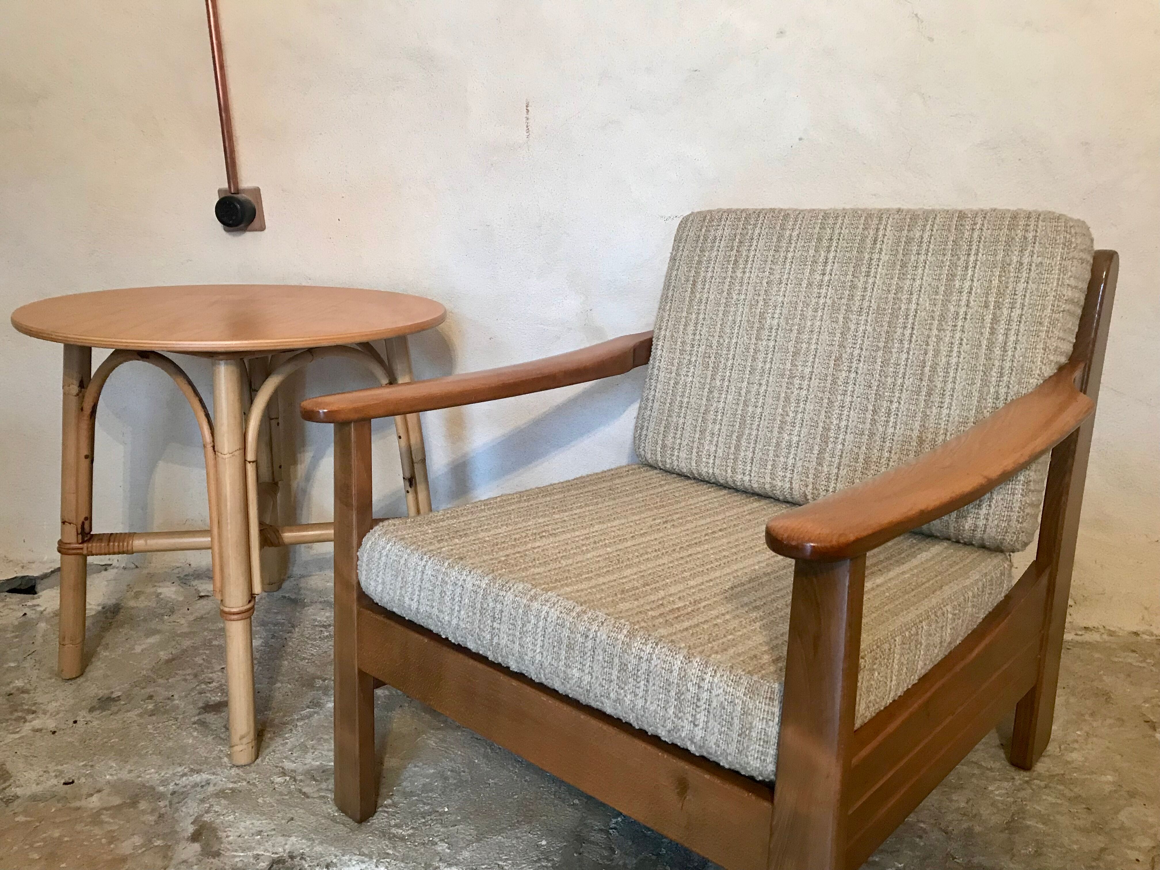 Vintage Scandinavian armchair 1960-1980's