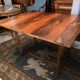 Table console tray wallet walnut sofa back design Vintage 1950